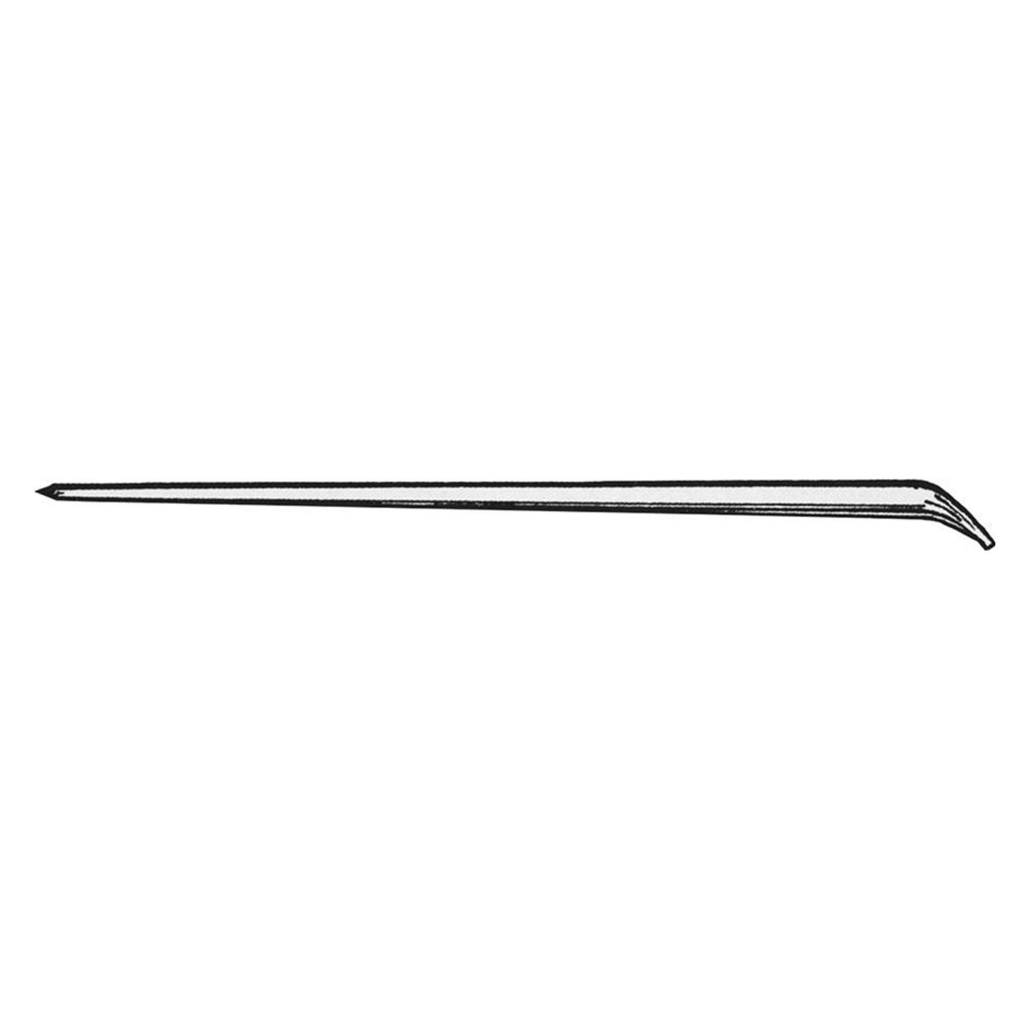 Idealspaten Brechstange 1750 mm Spitze gebogene 4-kant Schneide (4005827103534)