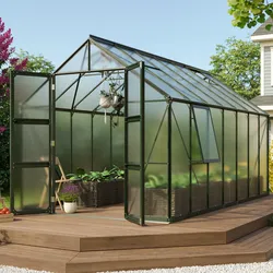 Vitavia Gewächshaus "Olymp 11500",smaragd,11,5 m2