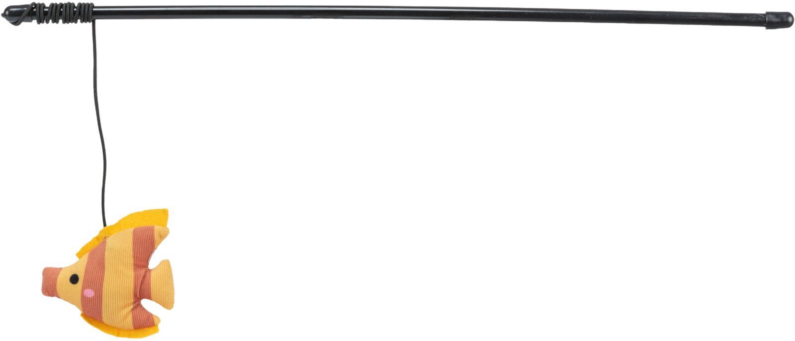TRIXIE Spielangel mit Fisch, 46 cm