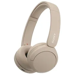 Sony WH-CH520 Kopfhörer Kabellos Kopfband Anrufe/Musik USB Typ-C Bluetooth Ladestation Cremefarben