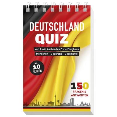 Deutschland-Quiz I ab 10 Jahren, Taschenbuch von , Naumann & Göbel, 978-3-625-19493-4