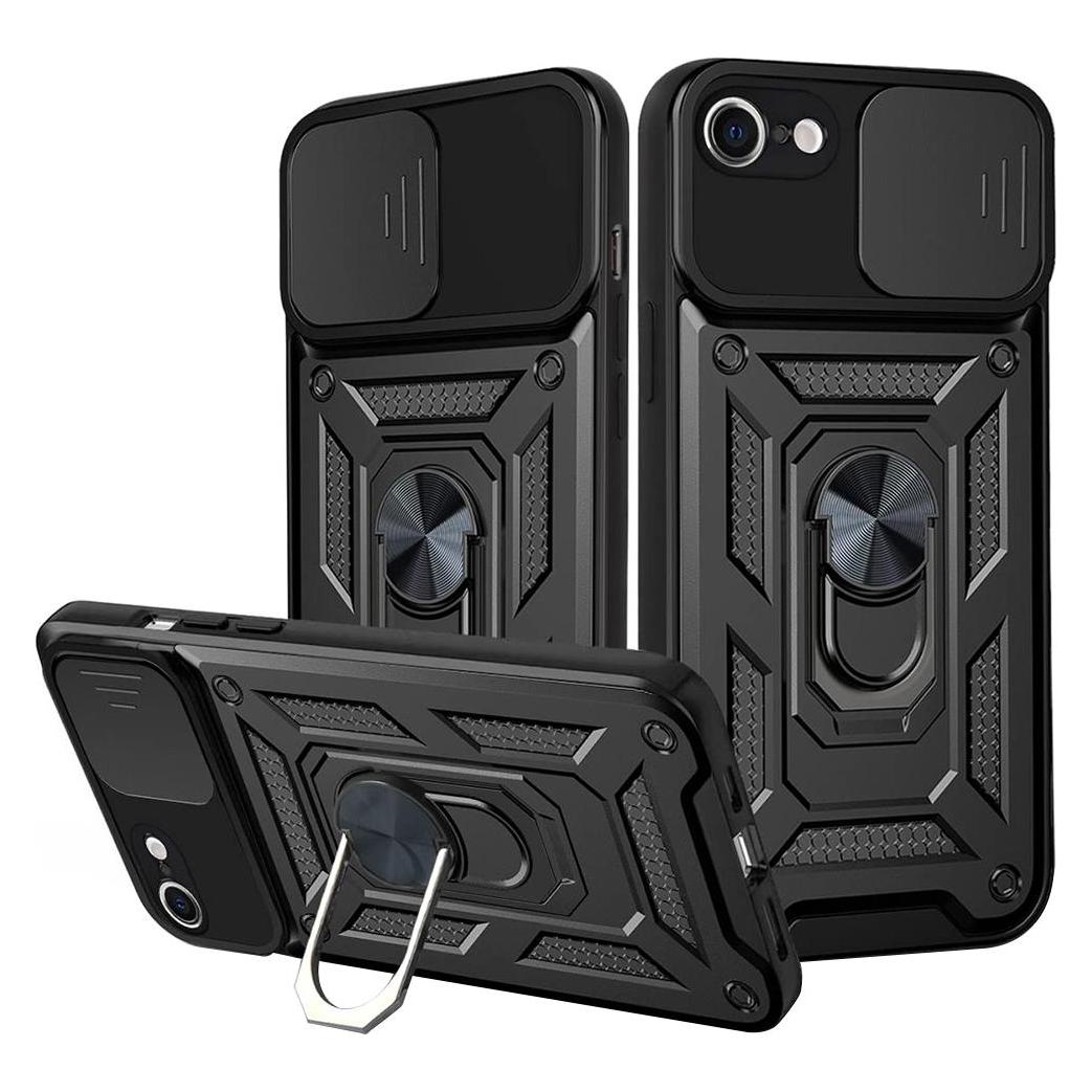 Techsuit - CamShield Series - iPhone 6 / iPhone 6S - Black (Apple iPhone 6, Apple iPhone 6s) (56343516)