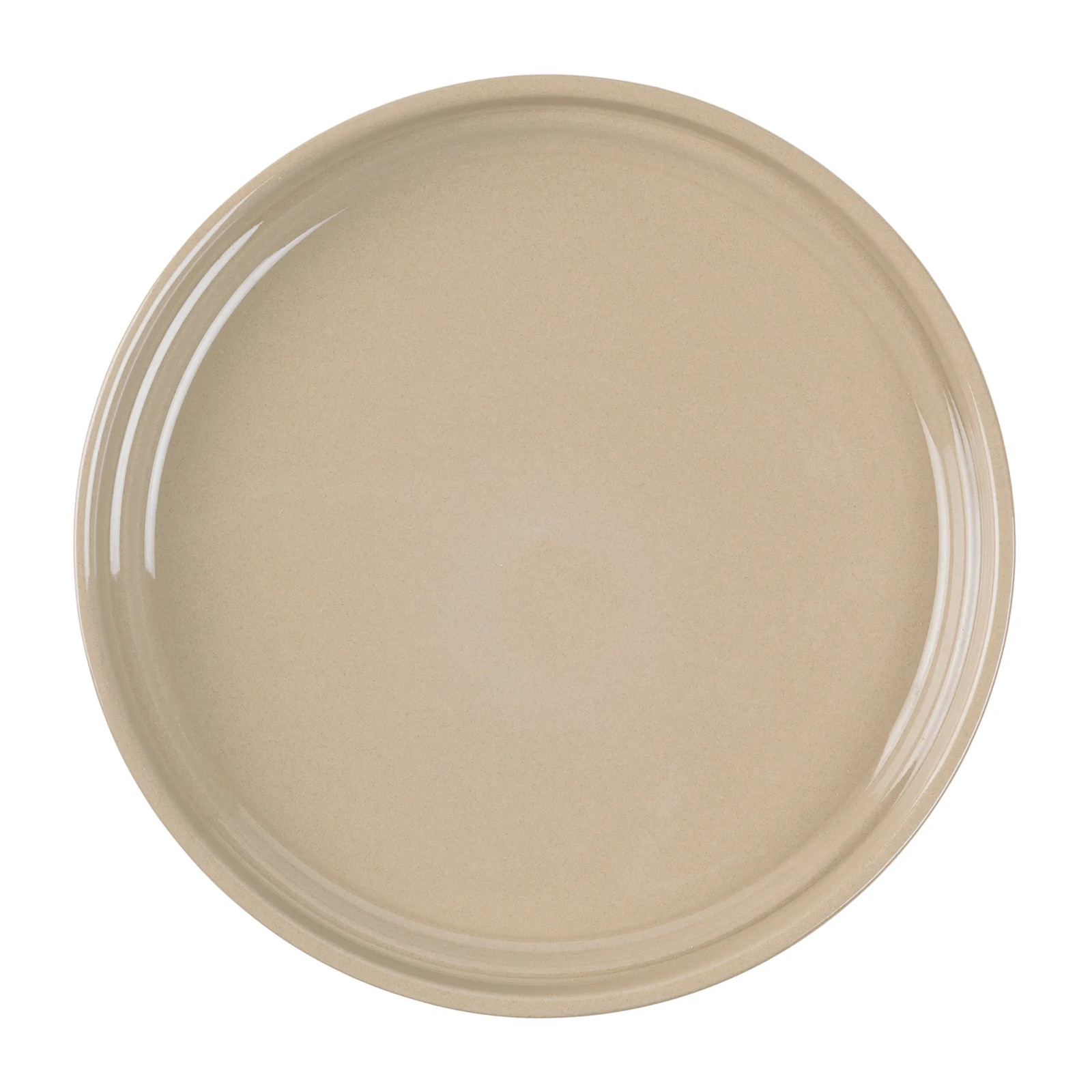 Broste Copenhagen Nordic Bistro dessertbord Raw beige Ø21 cm