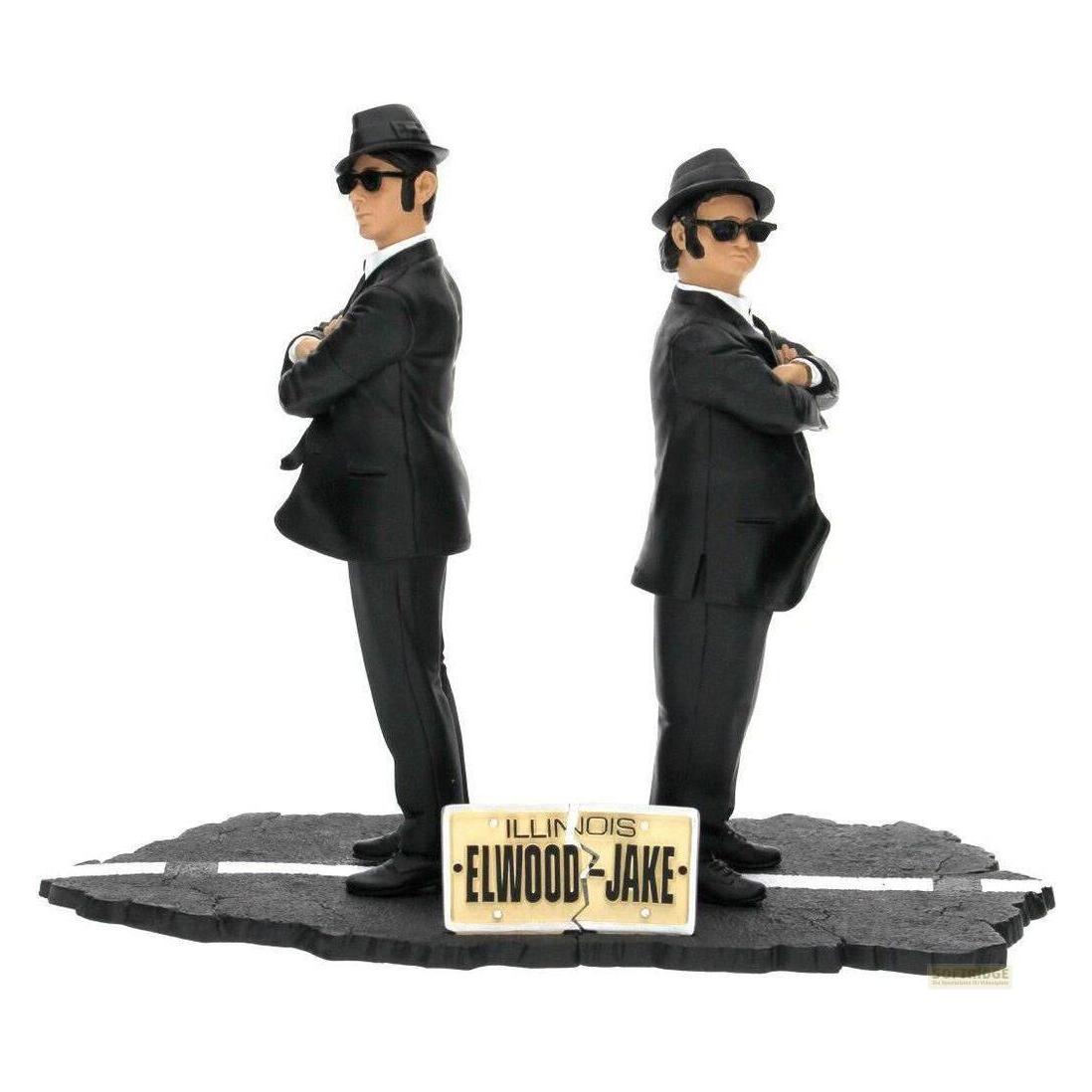 SD Toys Blues Brothers pack 2 statuettes PVC Movie Icons Jake & Elwood 18 cm (SDTUNI89074)