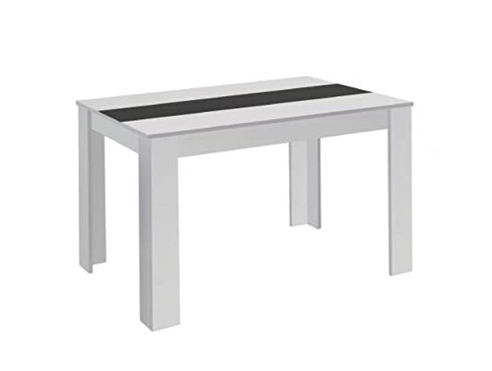 byLIVING Esstisch NORI, Küchentisch in Weiß, 160 x 90, H 75 cm