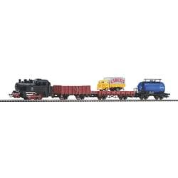 Piko H0 57113 H0 Start-Set mit Bettung Güterzug