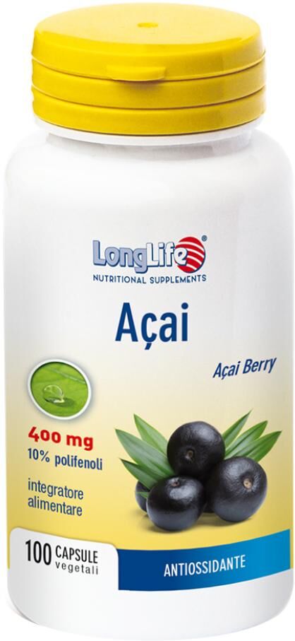 LONGLIFE Srl LongLife, Acai, 100 Capsule
