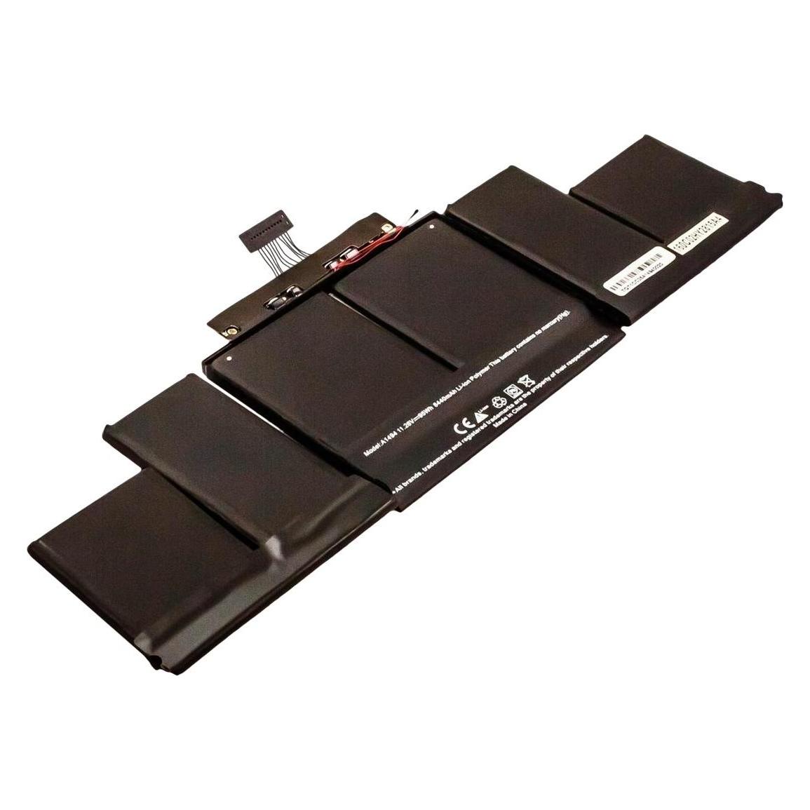 CoreParts Laptop-Batterie 95 Wh - für Apple MacBook Pro with Retina display 15 (6 Zellen, 8400 mAh) (MBXAP-BA0012)