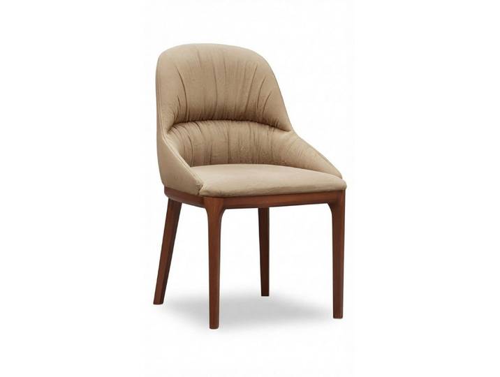 JVmoebel Esszimmerstuhl Eleganter weißer Holzstuhl für modernes Wohnen und Arbeiten, Made in Europe