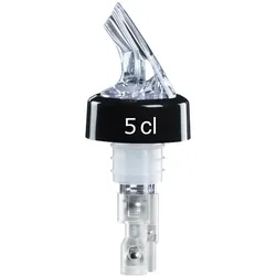 COMPACT - Flaschenportionierer - 50 ml. - 3 Kugel System - transparent - 2er Pack - Made in Germany