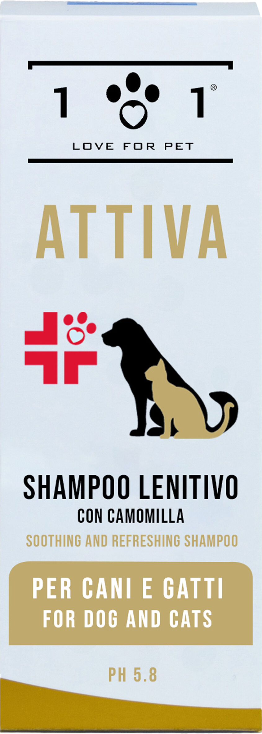 Linea 101 101 Love For Pet Shampoo Lenitivo Antiprurito 100 ml