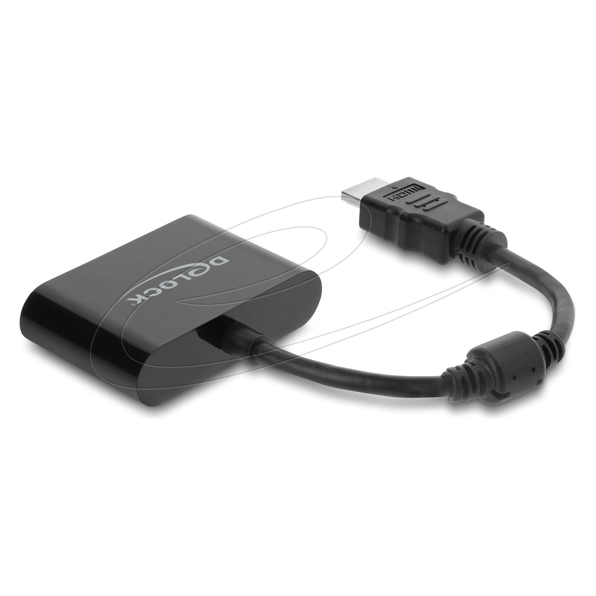 Delock Adapter HDMI Stecker zu USB Type-C Buchse (DP Alt Mod (63000)