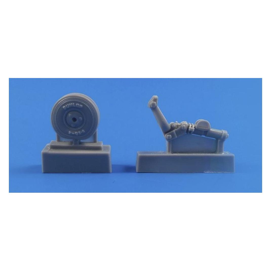 CMK Tempest/Typhoon-Tail wheel w.strengthene (129-Q32244)
