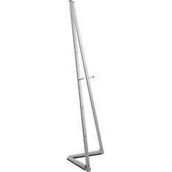 SPRINTIS Alu Staffelei silber, groß für Leinwände, Deko, höhenverstellbar, Aluminium, Stahl