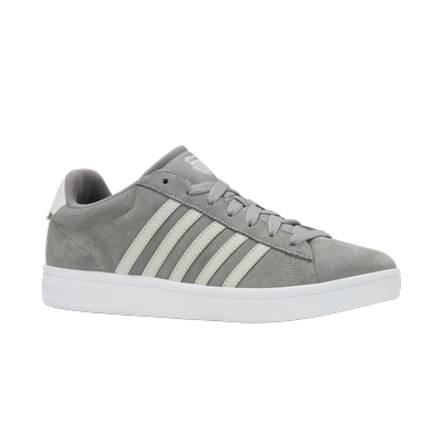 Sneaker K-SWISS "Court Tiebreak II SDE", Herren, Gr. 42, grau (ultgry, lightgrau), Leder, Schuhe Sneaker