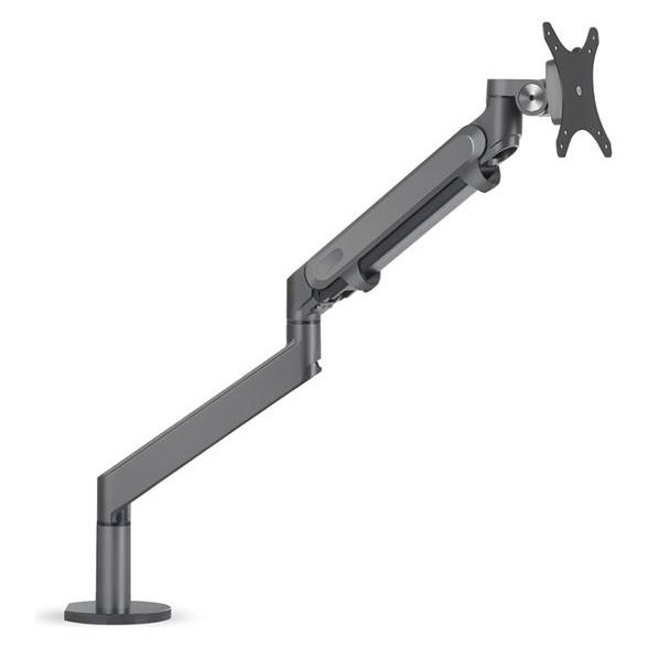 Hagor HA Gasliftarm Medium Single fuer 1x 38-81cm Monitor 15-32" neigbar schwenkbar drehbar VESA 100x100 T (Tisch, 32", 9 kg) (8715)