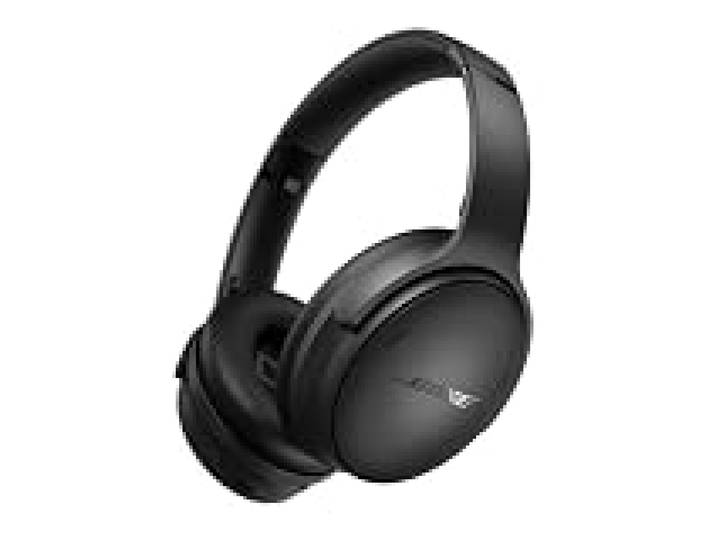 Bose QuietComfort Headphones, Casque sans fil immersif à réduction de bruit, Casque supra-aural Bluetooth avec micro intégré d’une autonomie allant jusqu’à 24 heures, Noir