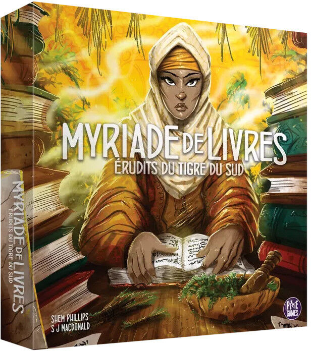 Garphill Games Extension Myriade de Livres - Erudits du Tigre du Sud