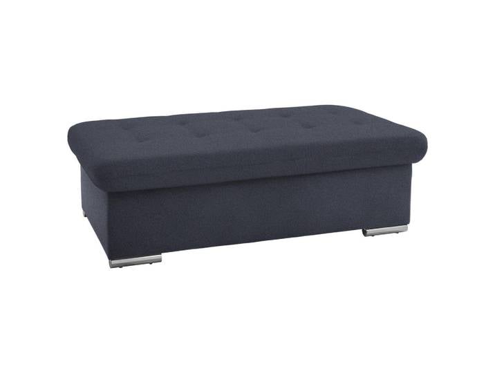 Cantus Hocker, Grau, Metall, rechteckig, 137x43x74 cm, Stoffauswahl, Stauraum, Wohnzimmer, Hocker, Sitzhocker