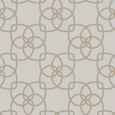 Antonina Vella Serendipity Light Grey & Light Brown Wallpaper