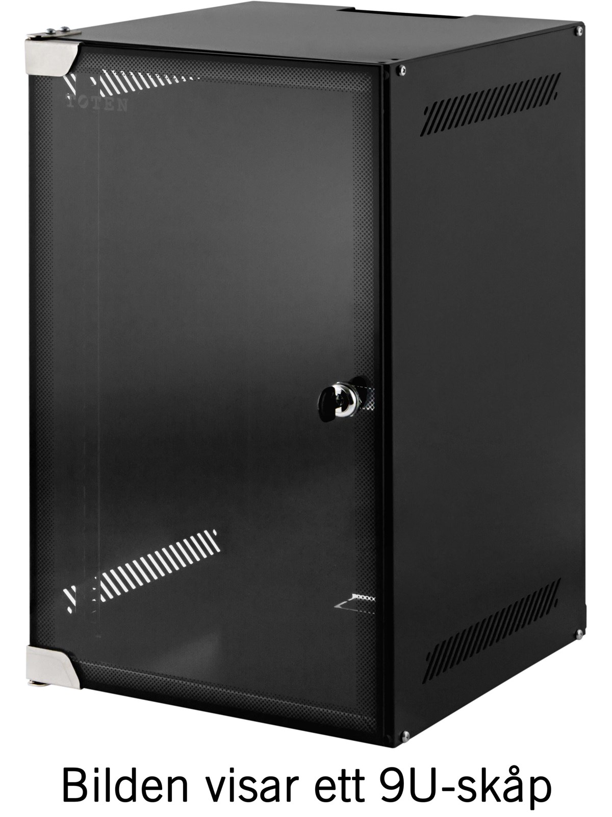 TOTEN WS.3306.9001 - 6U - Wall Mount Rack Cabinet
