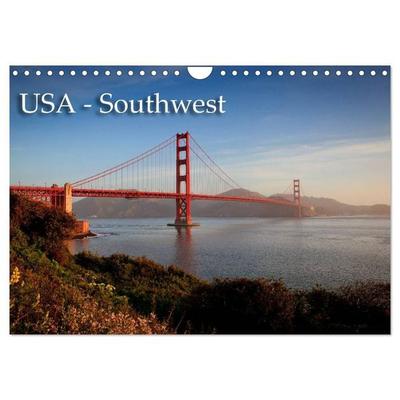 USA - Southwest (Wandkalender 2027 DIN A4 quer), CALVENDO Monatskalender