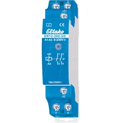 Eltako Schaltrelais. 2 Schliesser potenzialfrei 16A/250V AC, Relais