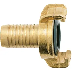 Geka plus-Schlauchstück 1/2"-13mm, Messing