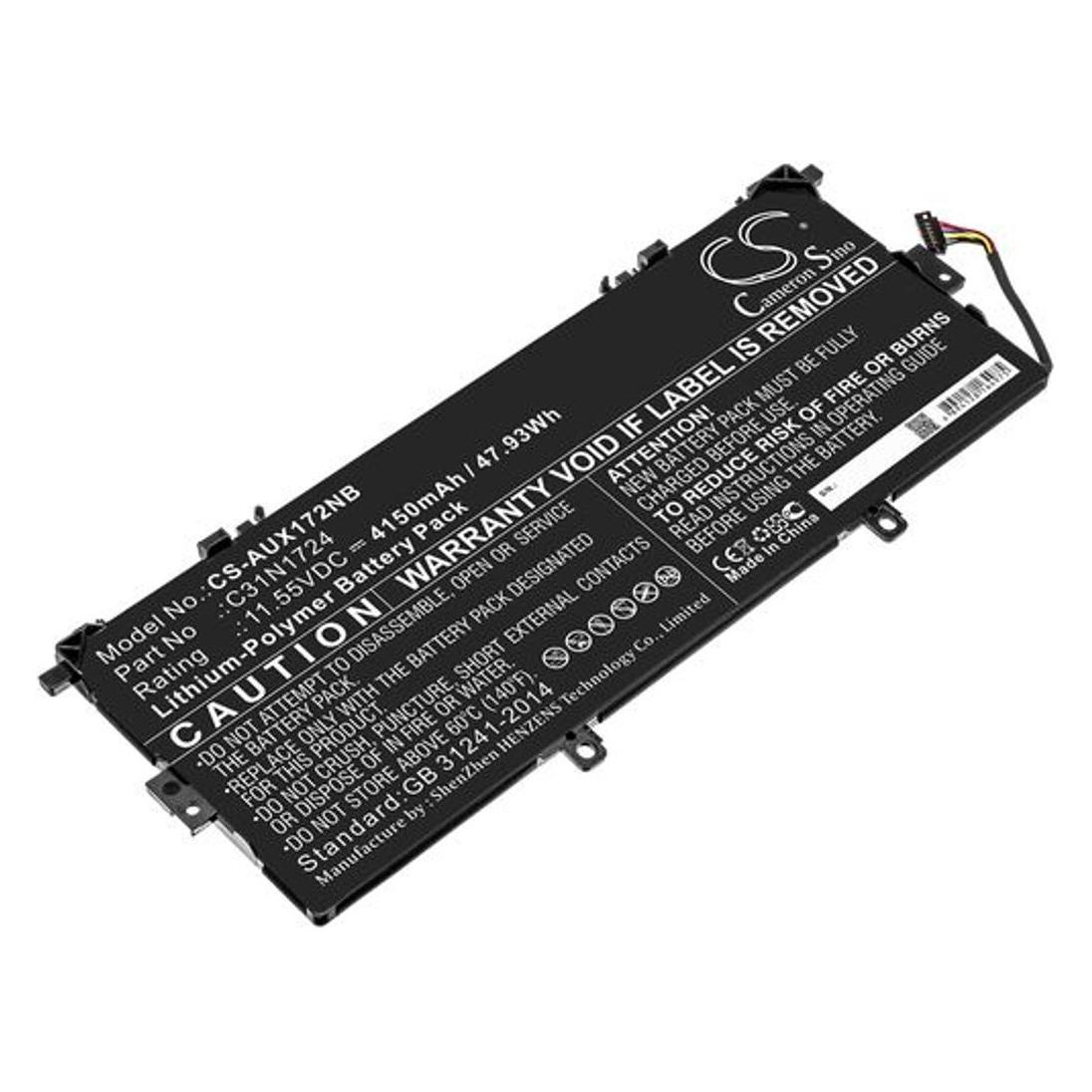 NoName Battery for Asus ZenBook 13 UX331UN-EG011T etc (4 Zellen) (AUX172NB)