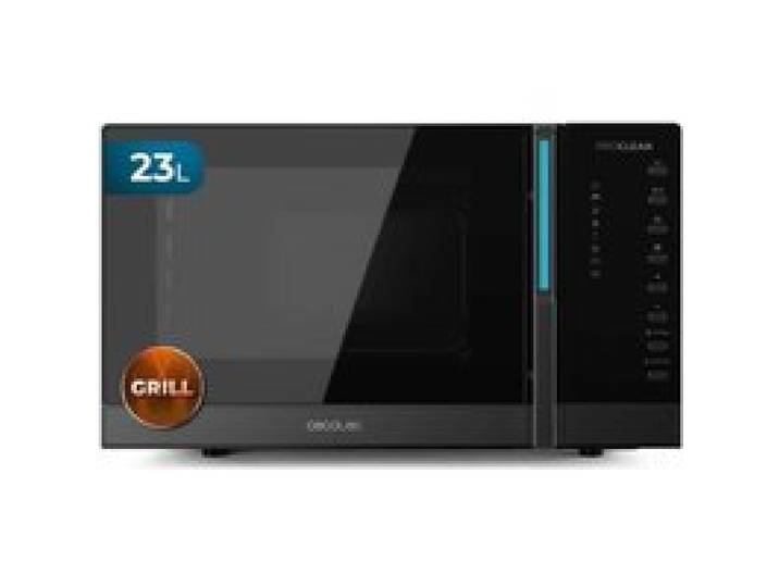 Cecotec Micro-ondes Tactile avec Grill de 23L Proclean 6120. 800W et 1000W de Grill Numérique Cuisson Uniforme 5 Niveaux