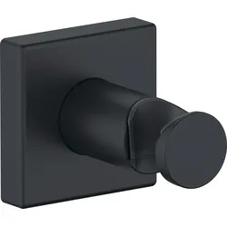 Duravit Brausehalter, Rosette eckig, UV0620026046, Farbe: Schwarz Matt
