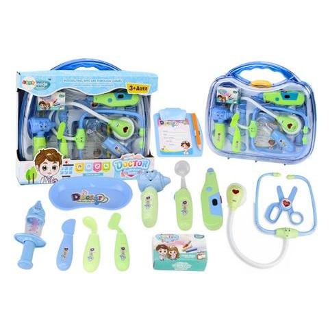 Lean Toys Blaue medizinische Ausrüstung des kleinen Arztes (58220374)