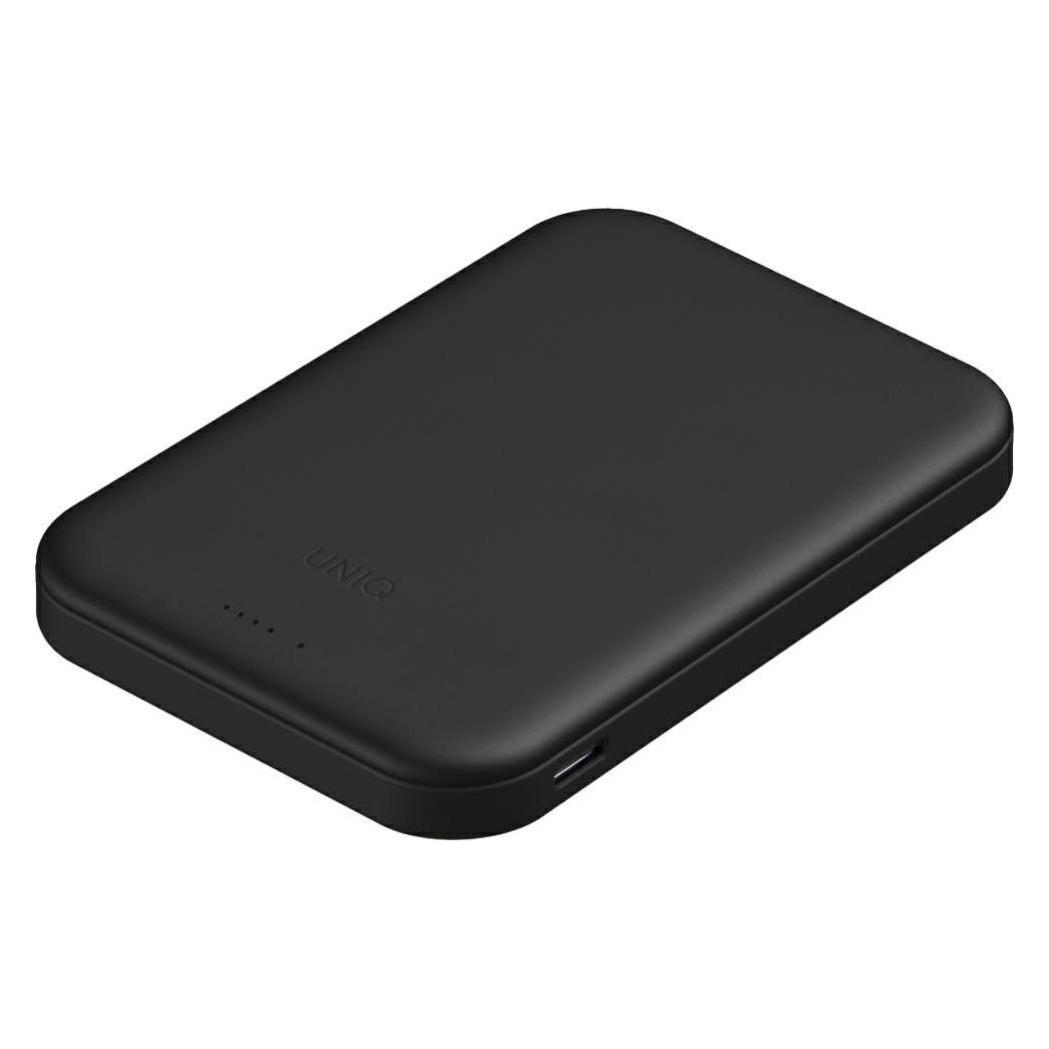 Uniq Powerbank Lyden Lexa Magnetic 5000mAh PD USB-C MagSafe black (5000 mAh, 20 W, 19.25 Wh) (UNIQ-LYDENLEXA-DBLACK)