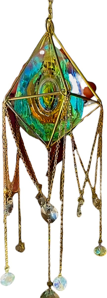 Suncatcher Chakra Perzische Decoratie voor Binnen en Buiten