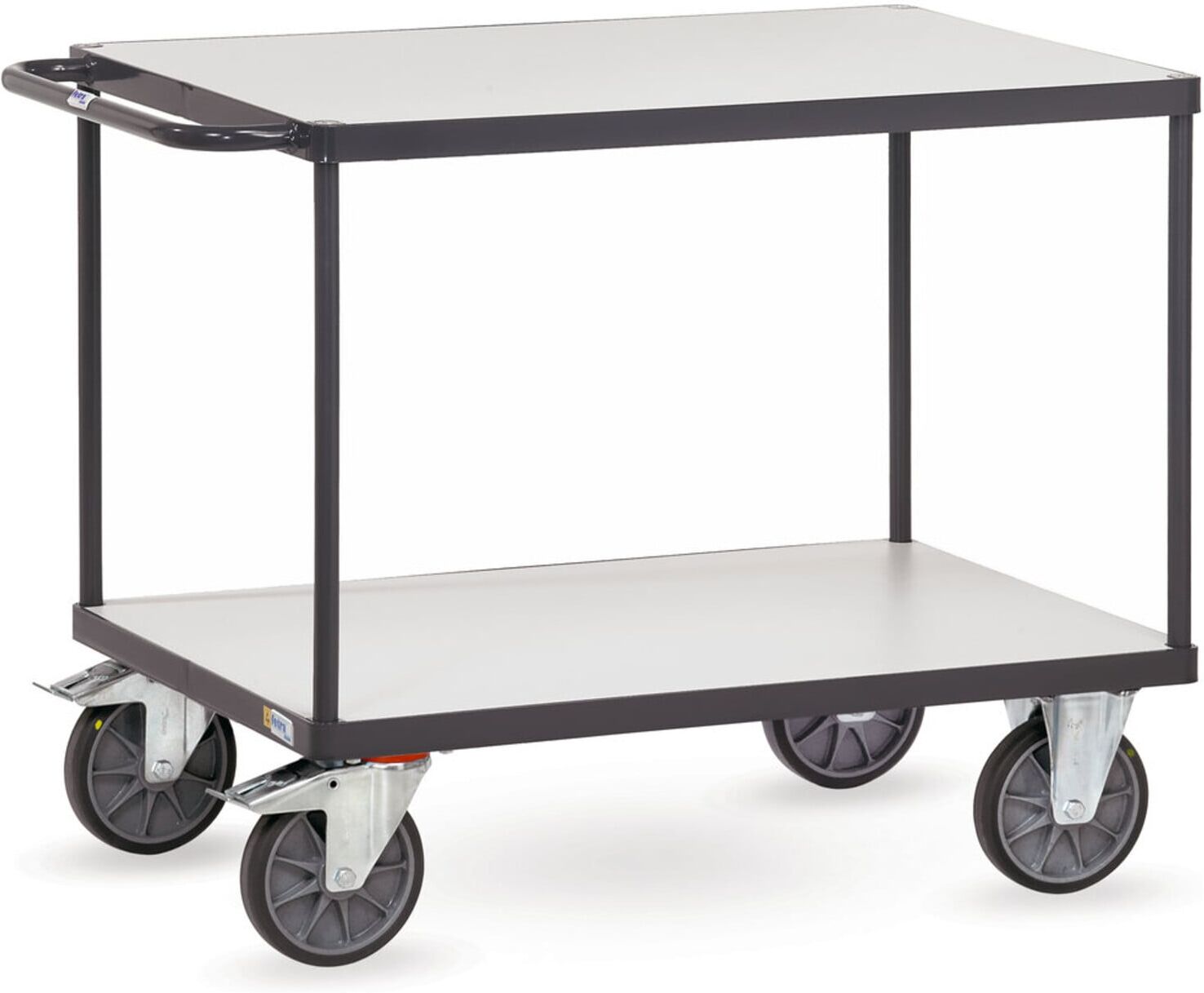 fetra ESD-Tischwagen 9400 - Tragkraft 500kg TPE-ESD-Reifen)