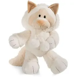 NICI Kuscheltier Schneekatze, 20 cm