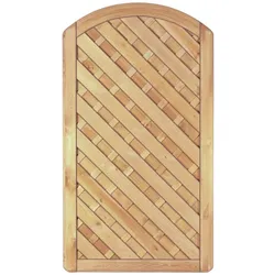 T&J  Maxi-Diagonal  Bogen  Tor  100  x  180/160  cm  Rahmen  45/90  mm,  ohne  Beschlag,  kdi  grün
