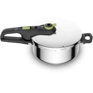 Tefal Schnellkochtopf Secure Trendy P25804, 4 Liter, induktionsgeeignet, (ØxH) 17,2 x 25 cm