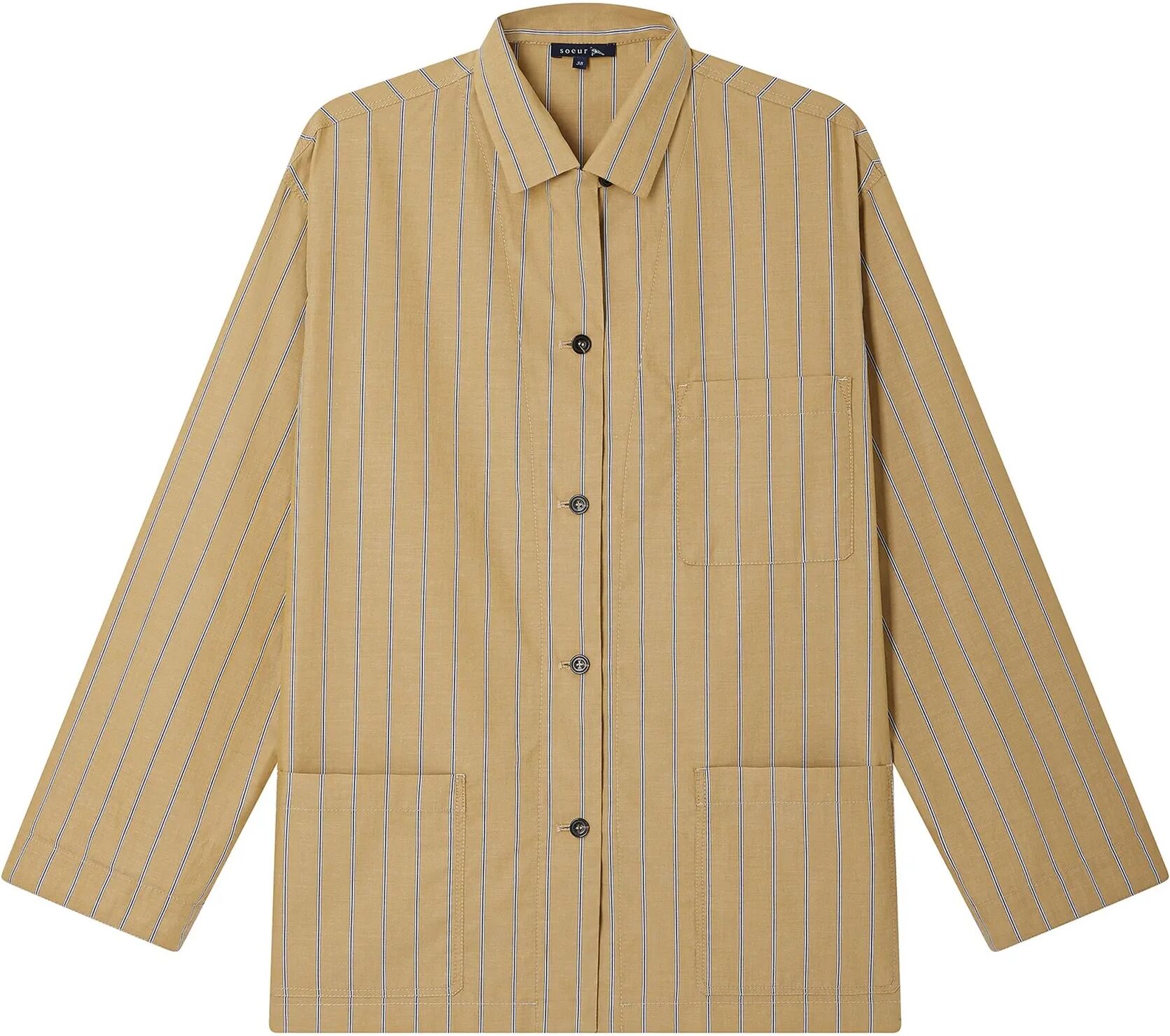Soeur Veste Archibald Rayures Beige L