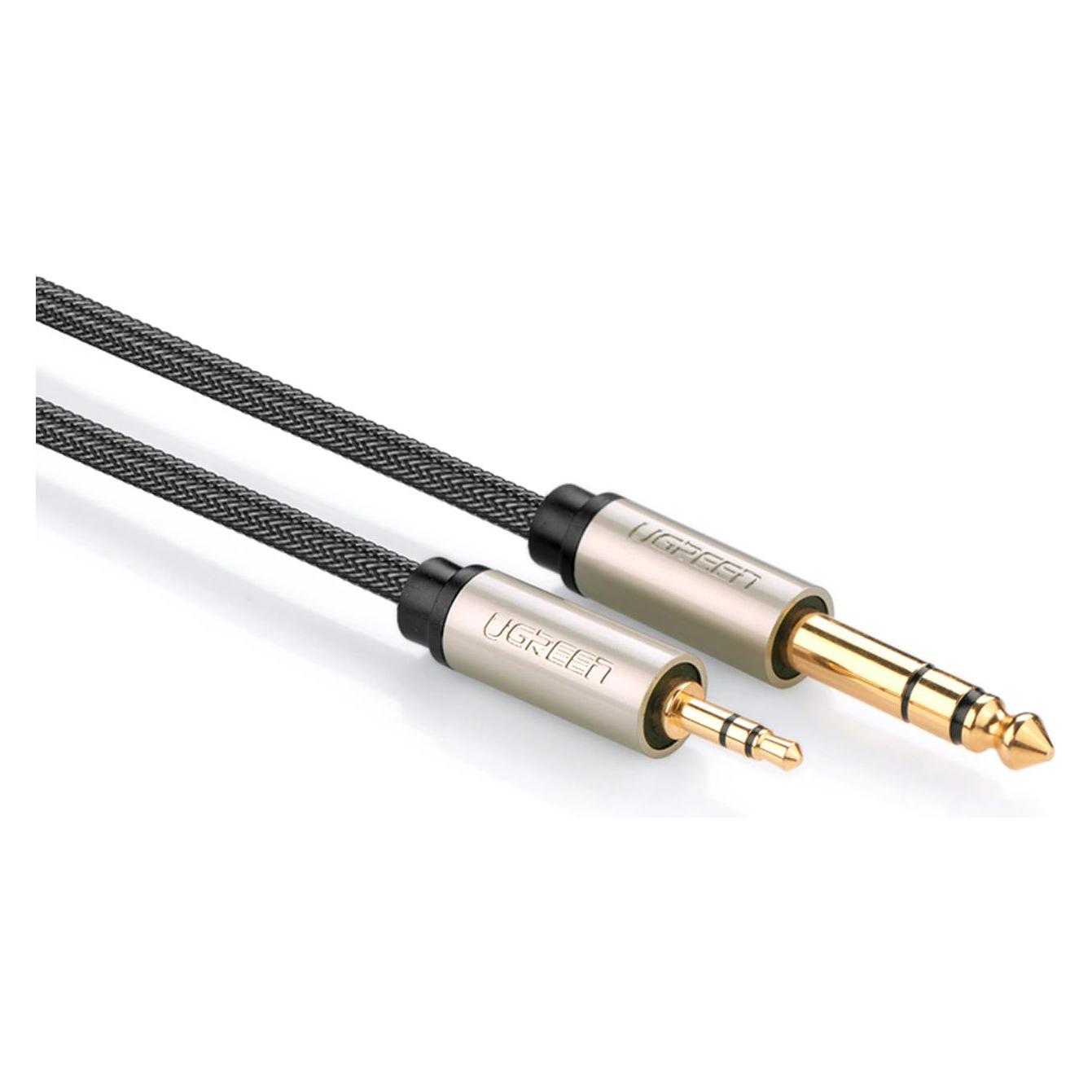 Ugreen 3.5 mm Klinke - 6.3 mm Jack (3 m, 6.3mm Klinkenkabel, AUX Kabel) (10629)