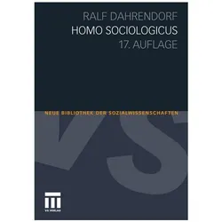 Homo Sociologicus, Fachbücher von Ralf Dahrendorf