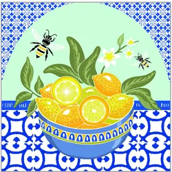 Servietten MALAGA (LB 25x25 cm) - LB 25x25 cm