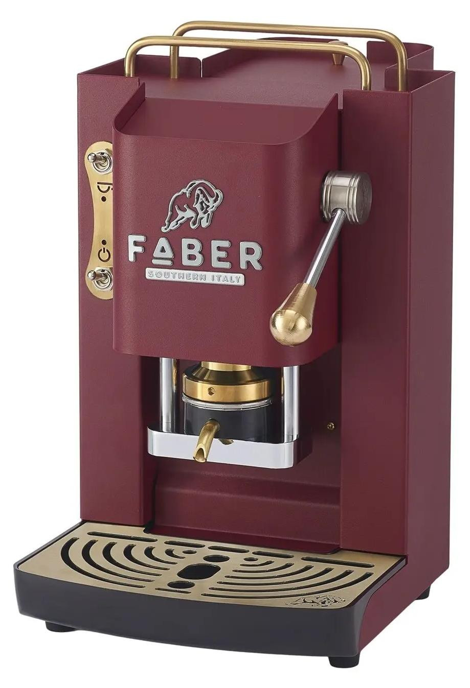 Faber Pro Deluxe kersenrood messing