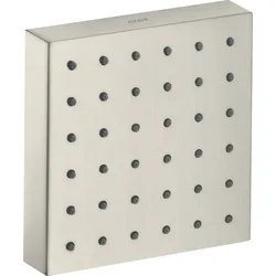 Hansgrohe AXOR ShowerSolutions Brausemodul 120/120 Unterputz eckig Edelstahl Optic