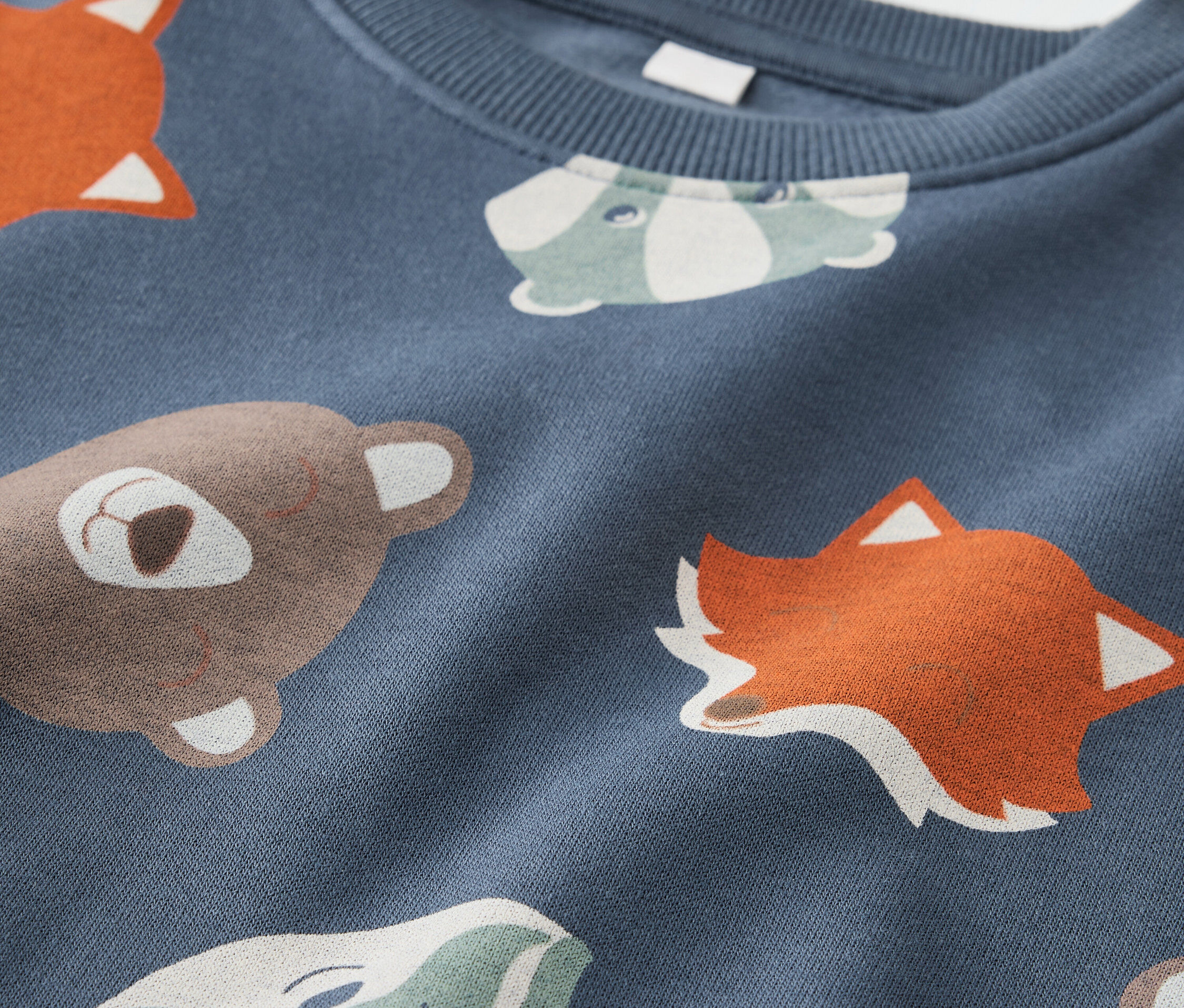 Tchibo - Kinder-Sweatshirt mit angerauter Innenseite - Kinder - Gr. 110/116 - dunkelblau