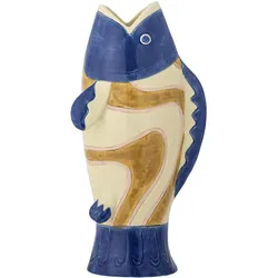 Bloomingville, Vase, - Irving Vase - Blue - Stoneware (1x, 2 l)