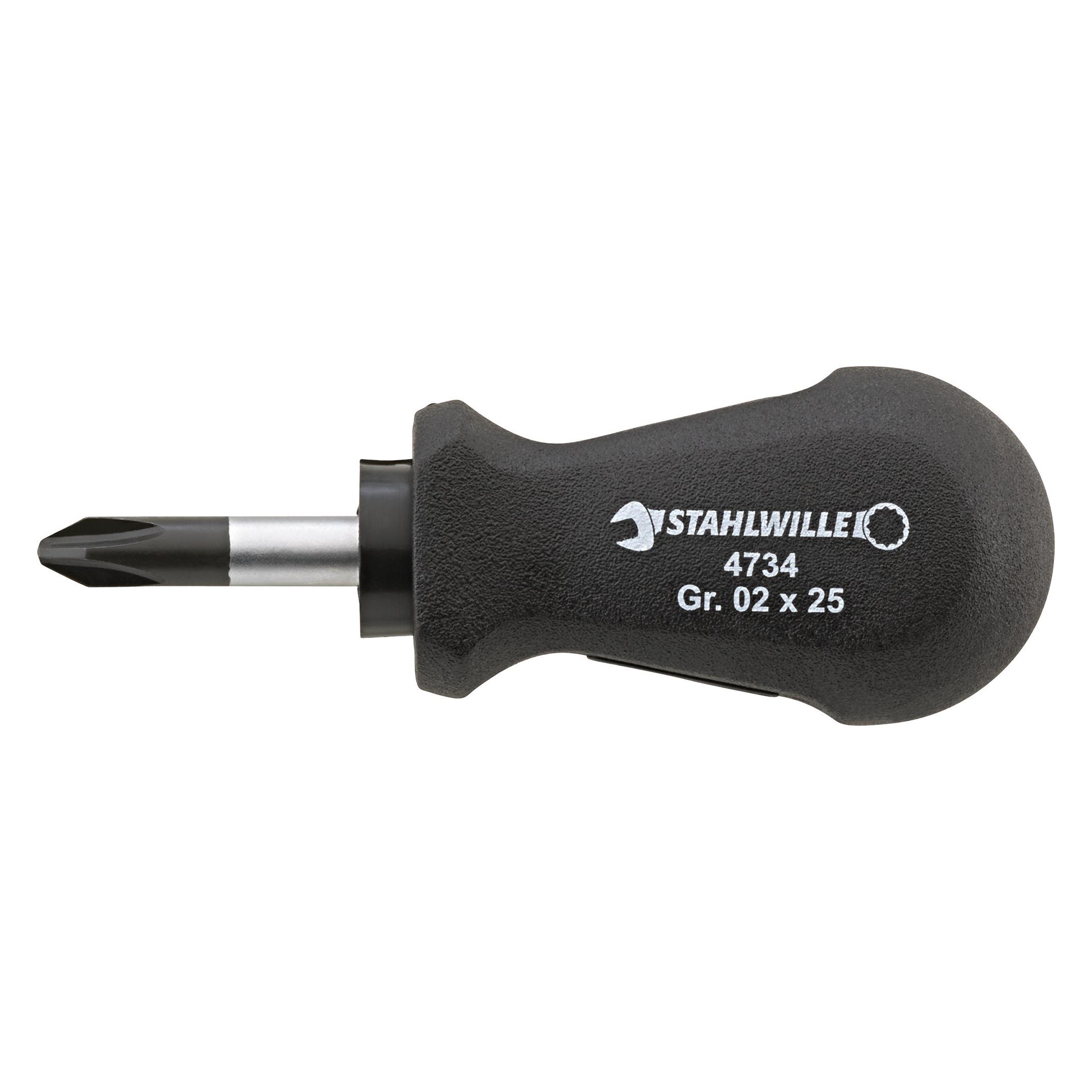 Stahlwille 4734 Kreuzschlitzschraubendreher DRALL PH Gr. 1 (47341001)