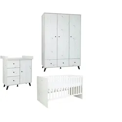 Babyzimmer 3er-Set  Lavea , mehrfarbig , Maße (cm): B: 361 H: 375