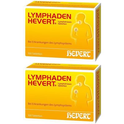 Lymphaden Hevert Lymphdrüsen Tabletten 2x 2x100 St
