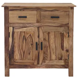 Kommode Rami 90x90x45 aus indischem Sheesham-holz